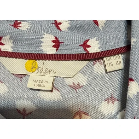 Bundle Of 2 Boden Cottagecore Shirt Dress Size 8R English Countryside Timeless - Picture 6 of 12